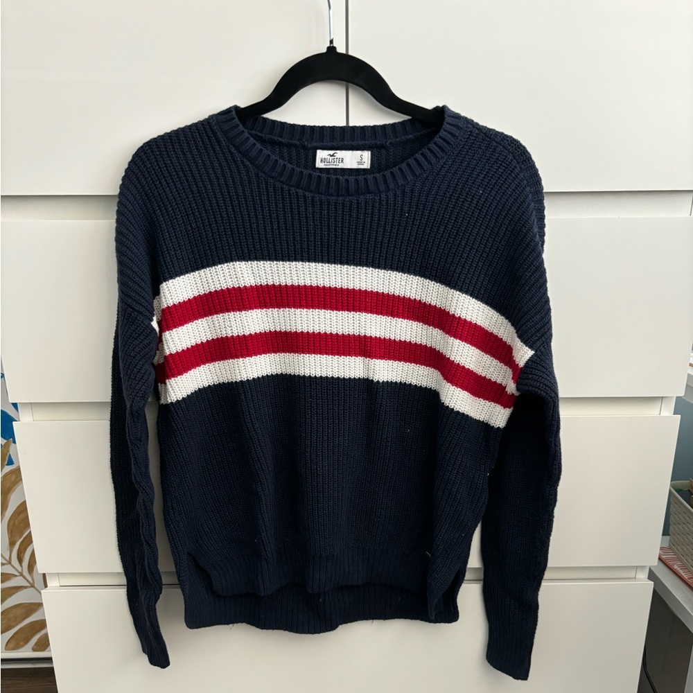 Navy sweater